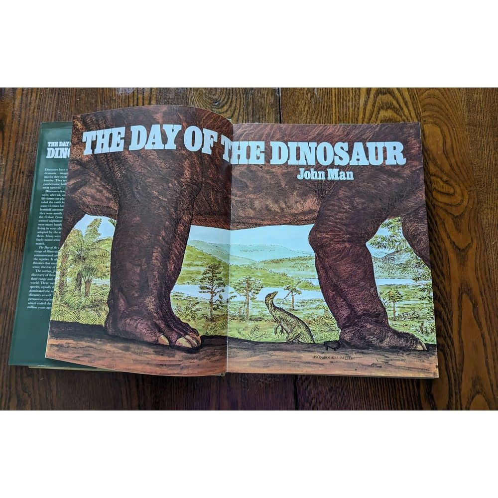 The Day of the Dinosaur hardcover book by John Man - Picture 7 of 8